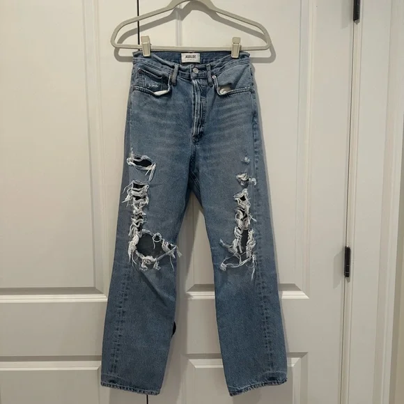 Agolde 90’s Mid Rise Loose in Major | Sz: 24 - Picture 8 of 15